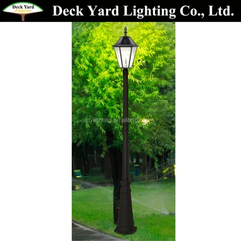 Die Casting Luxury Vintage European Style Solar Garden Lighting Die Casting Luxury Vintage European