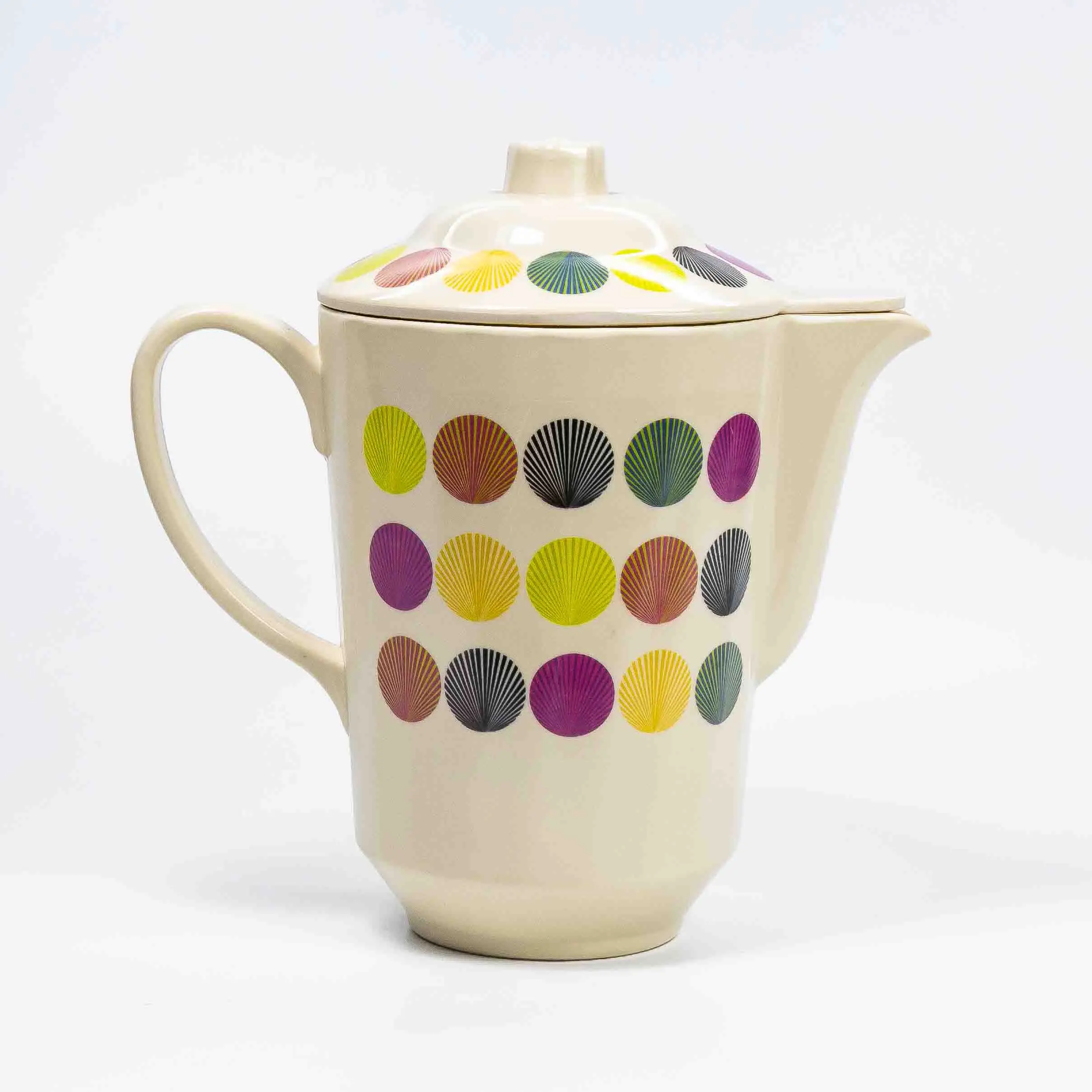 high quality melamine unfixed handle cup plastic teapot