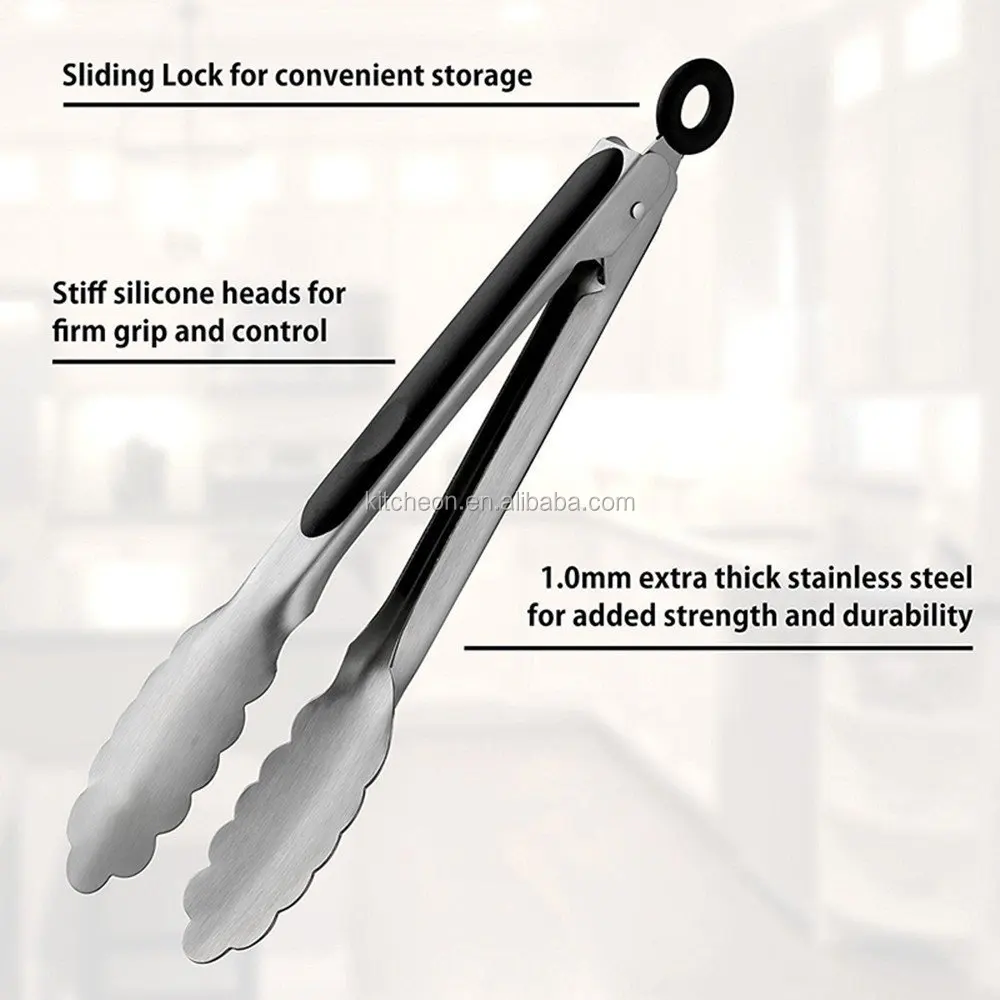 16 Inch Extra Long Premium Stainless Steel Barbecue Tongs Buy Barbecue Tongs,Extra Long Tongs