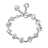 70090 xuping cube link austrian crystal accessories women bracelets