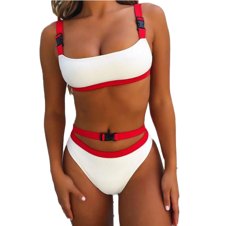 swimsuit with buckles