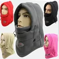 Winter Polar Fleece warm Hats men women outdoor Multi function Cycling Camping Caps hat scarf Bicycle