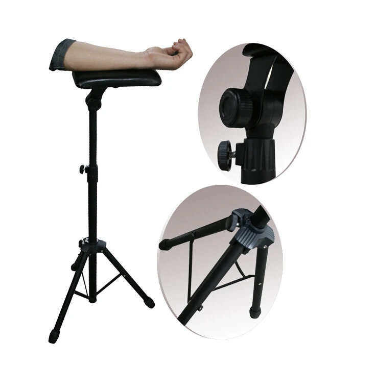 Yilong Wholesale Tattoo Chair Black Color Comfortable Tattoo Ajustable tattoo armrest