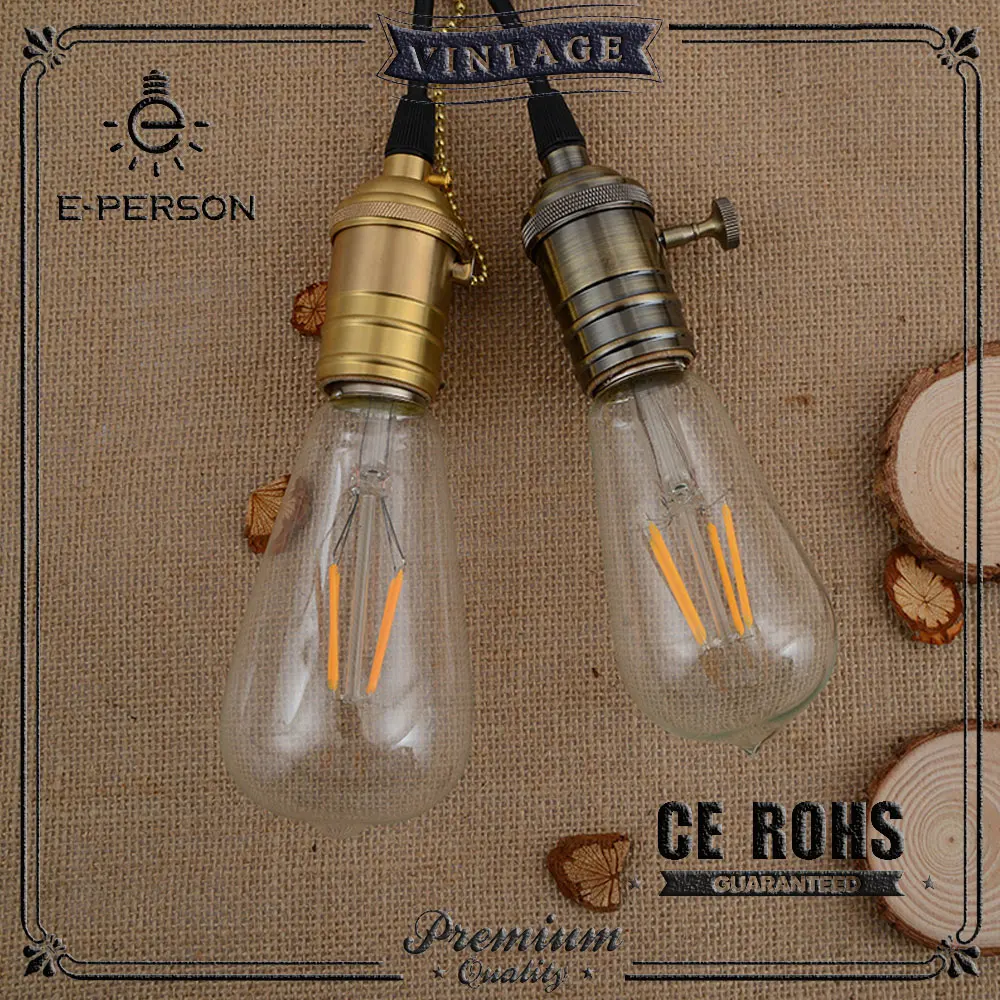 Nieuwe filament ontwerpen vintage stijl industriële b22/e27/e26 ...