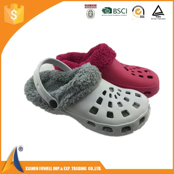 adult winter slipper clogs shoes warm