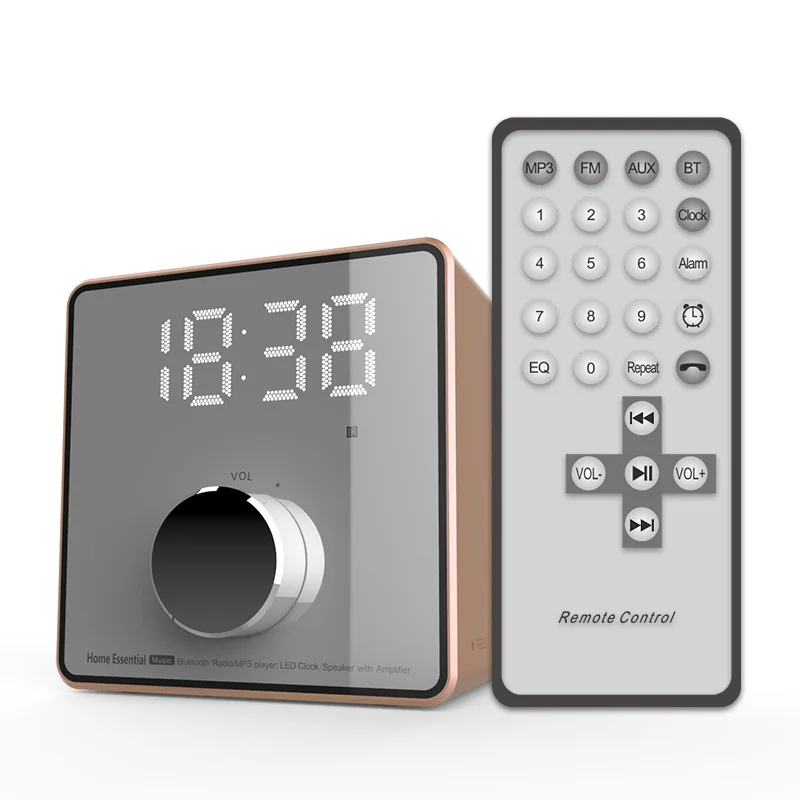 Easiny Mx02ur Digital Alarm Clock Usb Mp3 Player For Desktop Pc Portable Wireless Outdoor