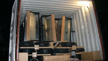 loading of leaf trailer