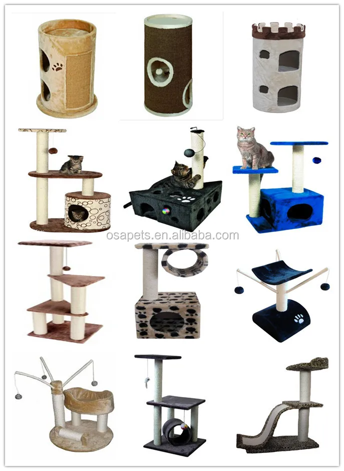 Cat Scratching Post Cat Tree With Gym Cat Tower Buy Cat Tree Cat Post
