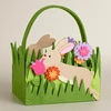 Wholesale Eco-Friendly Kids Felt Easter Decoration Basket