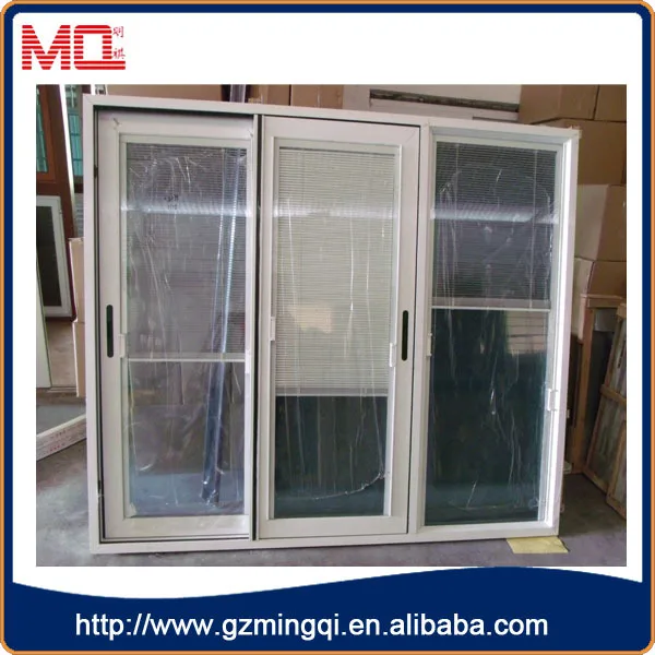Low price pvc used sliding glass doors sale, View used sliding glass