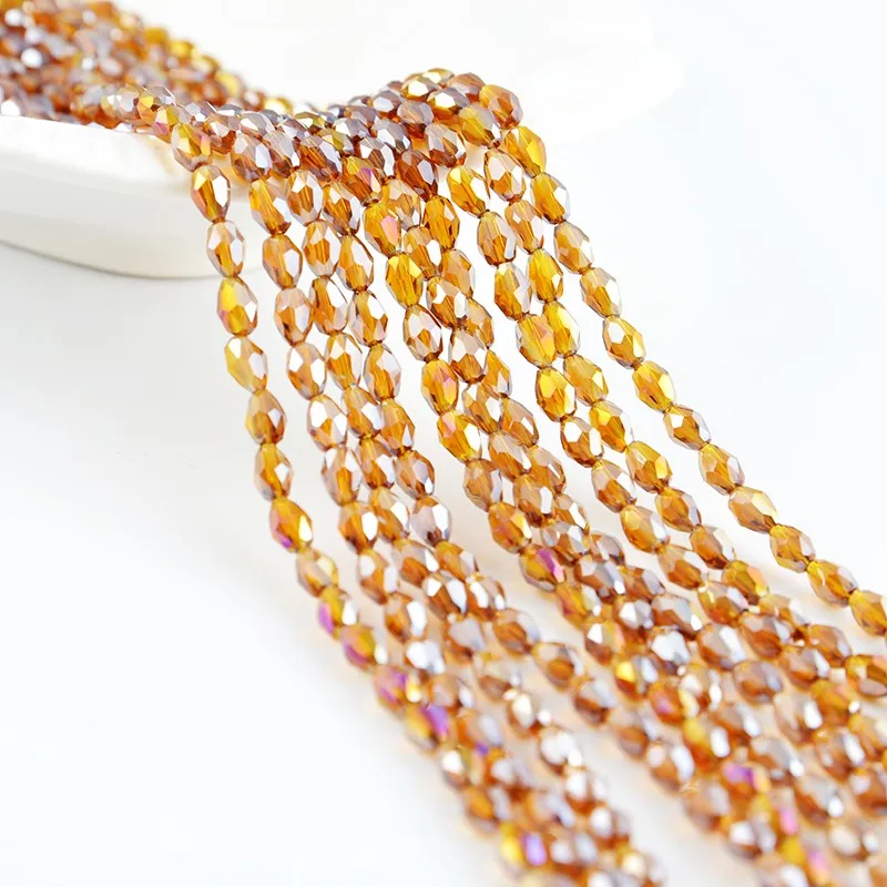 Chinese Crystal Beads Wholesale 5*7mm Drop Bead Landing Beads For Jewelry Making Buy Bead