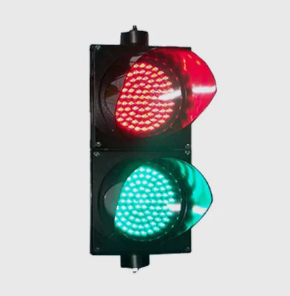 
Manufacturer supply two color 200 type toll station parking lot small led traffic lights 