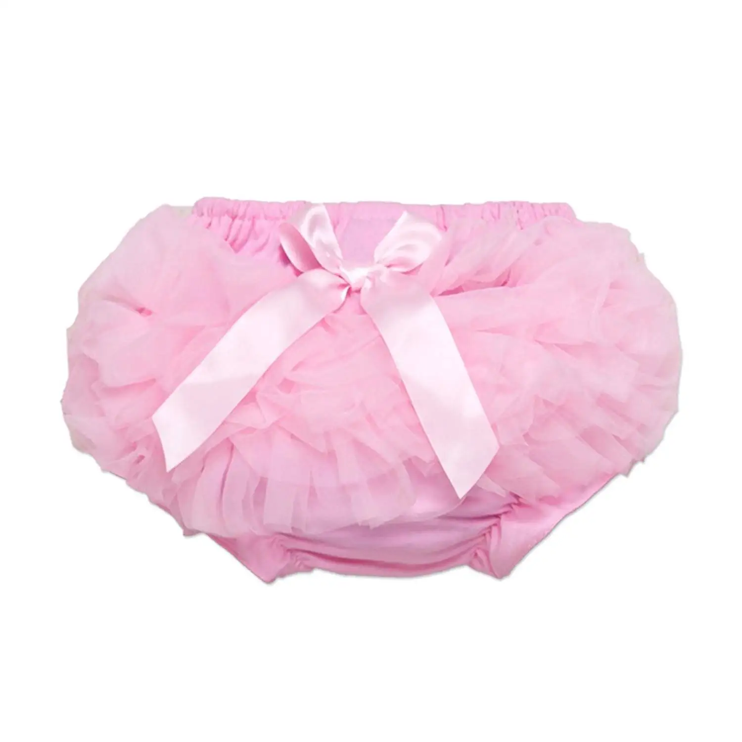 LOSORN ZPY Baby Girls Lace Ruffle Bloomers Newborn Bowknot Tutu Diaper Cover