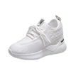 New style fly weave height increasing shos sport shoes women white wholesale 35-40#
