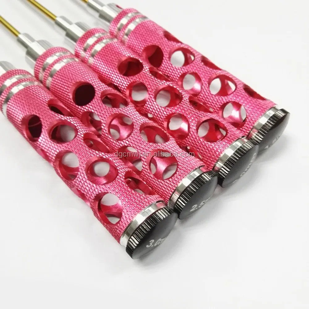 Handle Hex Rc Screwdriver Set With Titanium Coating