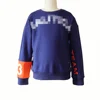 Children boys kids color block pull over fashion sweatshirt
