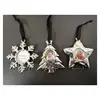 Plastic small mini photo picture frame ornaments christmas ornament