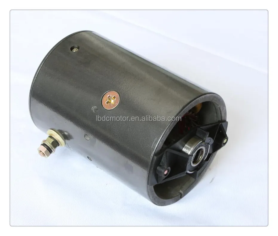 HY61022-1brush dc motor 12V hydraulic power pack 12v dc motor