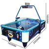 Family amusement program glow air hockey table