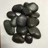 black polished pebble stone for sale