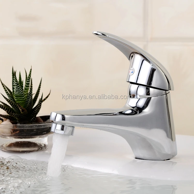 Grifos De Agua Para Cuartos De Baño Lavabo Sola Palanca Grifo De Agua