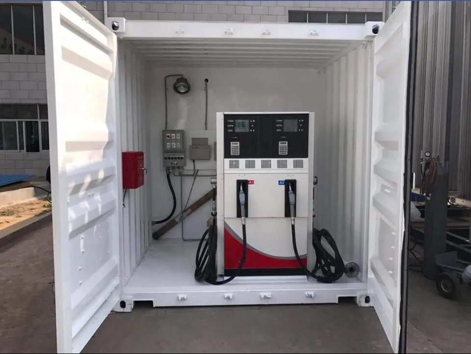 20ft And 40ft Container Petrol Mobile Fuel Station Exported To Africa