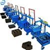 electric diesel engine manual solid concrete hollow brick / block making machine for sale