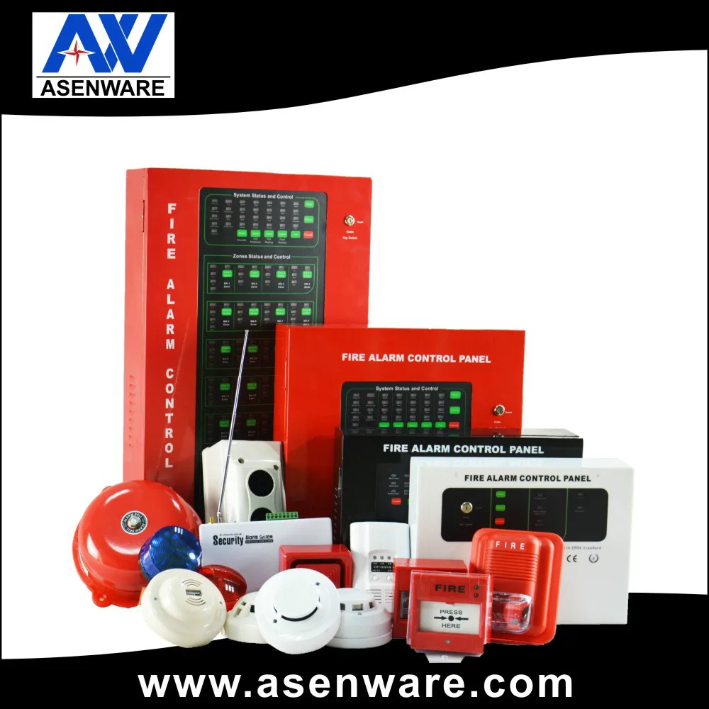 hospital fire security and alarm equipment conventional control panel