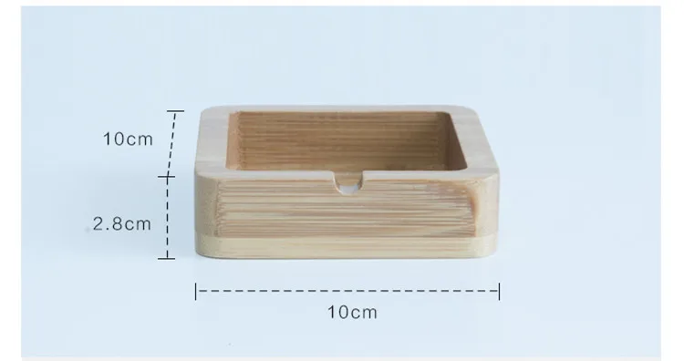 custom wholesale personalized wood ashtray