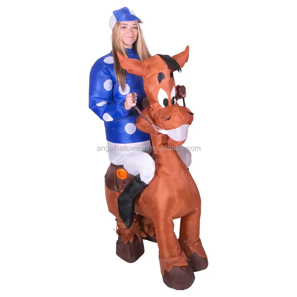 Inflatable Jockey Adult Horse Paces 