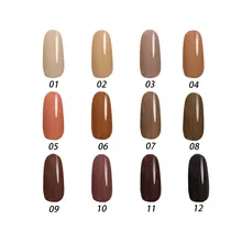 Free shipping Toffee Series 12 pcs MIJIQUAN Gel Nail Polish 15ml 12 colors for choice