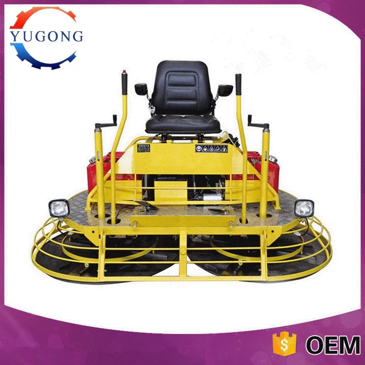 2020 Ride On Type Concrete Power Trowel Cement Floor Finishing Machine