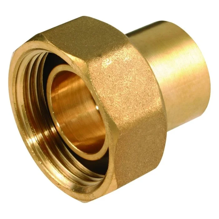 Gas Meter Union 22mm grooved