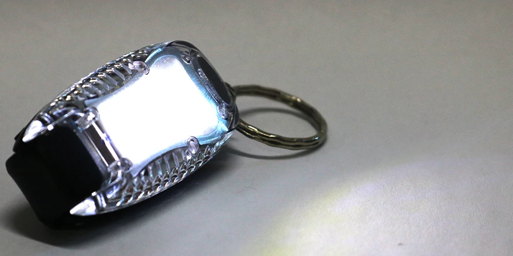 Merchandising Promotional Gift Custom Mini COB LED Keychain Torch With Chip supplier