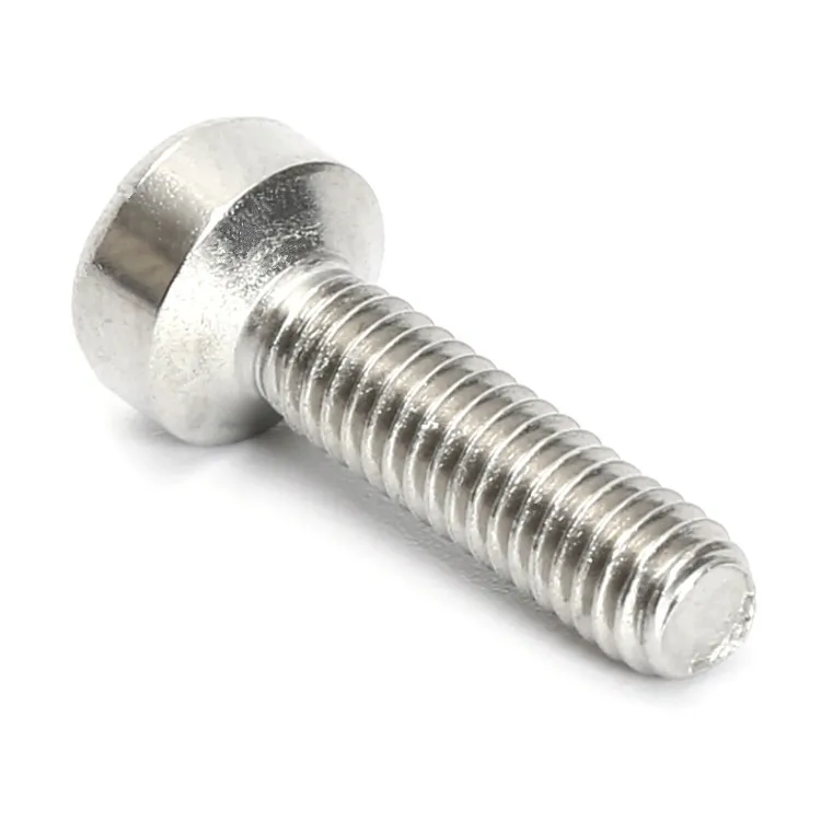 steel tamper resistant pentagon drive cheese head screws with