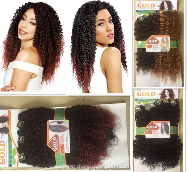 Noble Gold Synthetic Weave Original Brand Super Bohemian 18 20