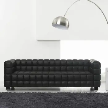 European Style Josef Hoffmann Kubus Sofa Top Quality Leather European Style Josef Hoffmann Kubus Sofa Top Quality Leather Luxury Living Room Furniture
