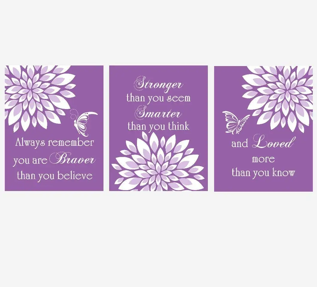 butterfly nursery wall art