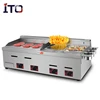 Multi-Function Deluxe Combi-ovens gas griddle with deep fryers