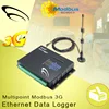 Multipoint Modbus 3G and Ethernet Data Logger ethernet power control