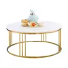 Contemporary nordic contracted originality living room dining marble short coffee tea table mini round table