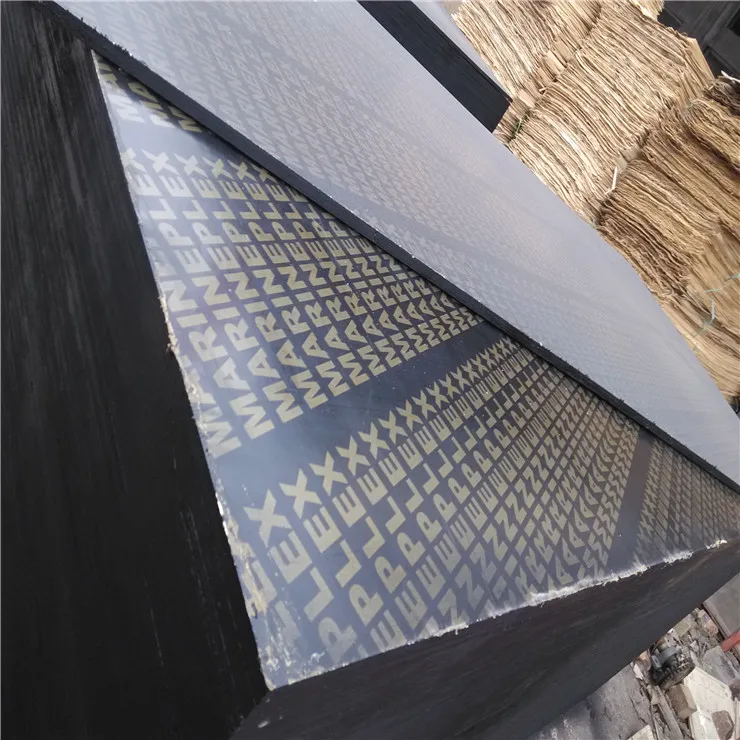 
Waterproof formwork plywood for construction hot press brown film faced plywood 