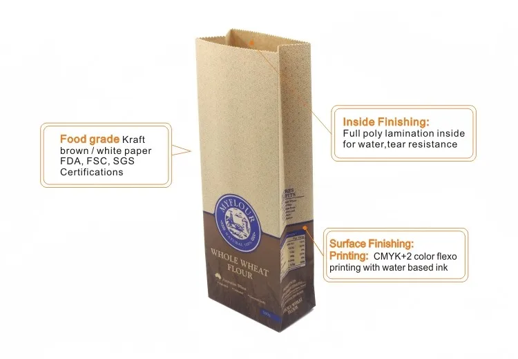 Download Eco Friendly Wheat Flour Paper Bag,Paper Bag For Flour ...