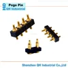 Customized Gold Plated Brass Copper Pogo Pin Connector For Electronic Component Like Waterproof Mobile Phone Watch Charger