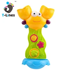 Promotional waterwheel big shower baby duck bath toy.jpg