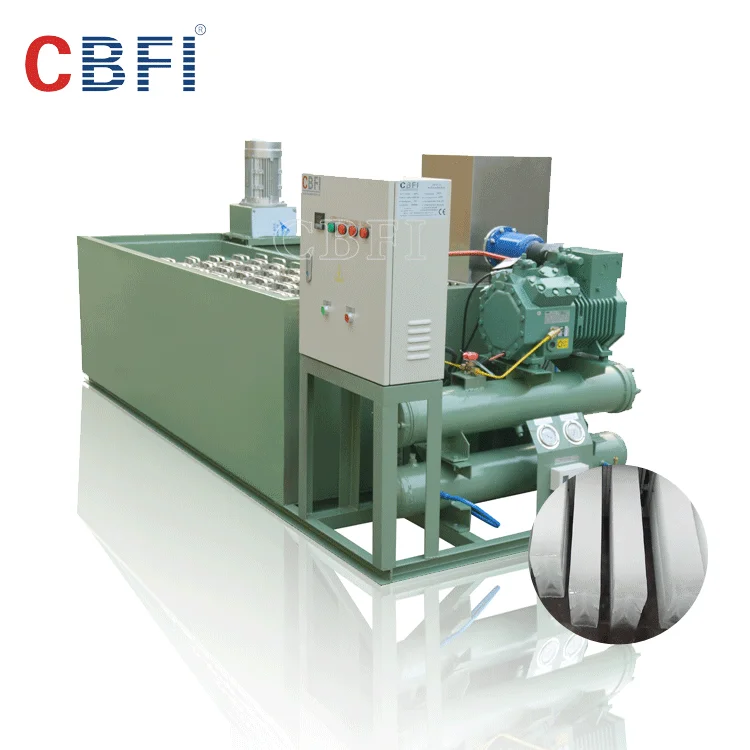 Cbfi Freon Refrigeration Unit Block Ice Machine Competitive Price In