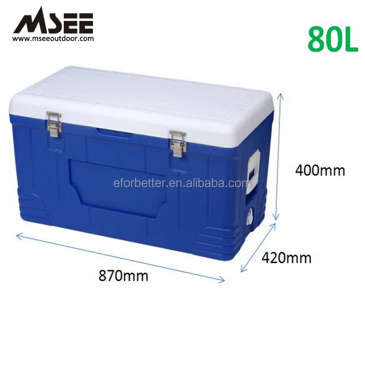 80l Camping Outdoor Portable Plastic Solar Cooler Box With Wheels Buy
