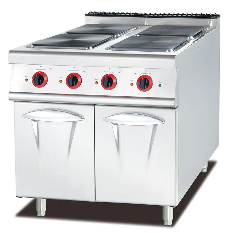 Commercial Electric Cooking Stove With 4 Hot Plates Electric