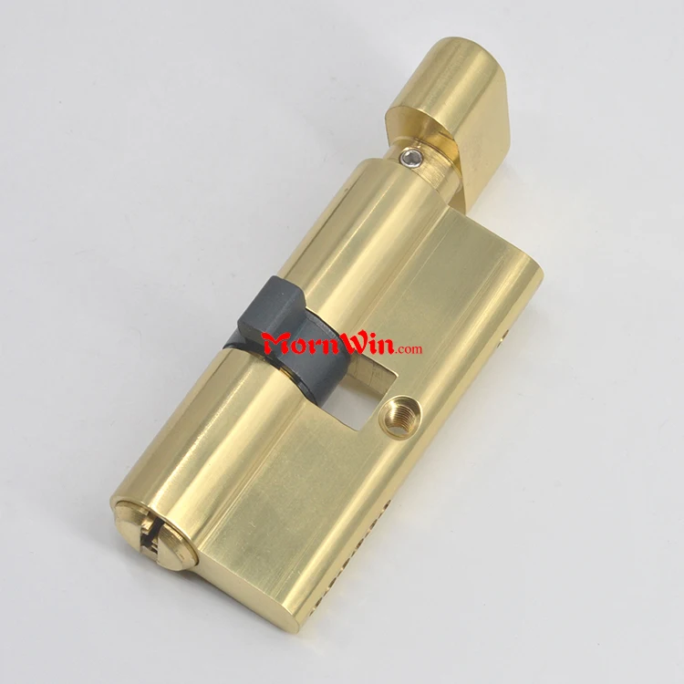 Euro Profile Cylinder Lock Brass Of Mortise Lock Cylinder With Thumb