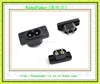 AC power socket 8 character socket with hole Switch NK-180-D01 Plum seat Word word conversion